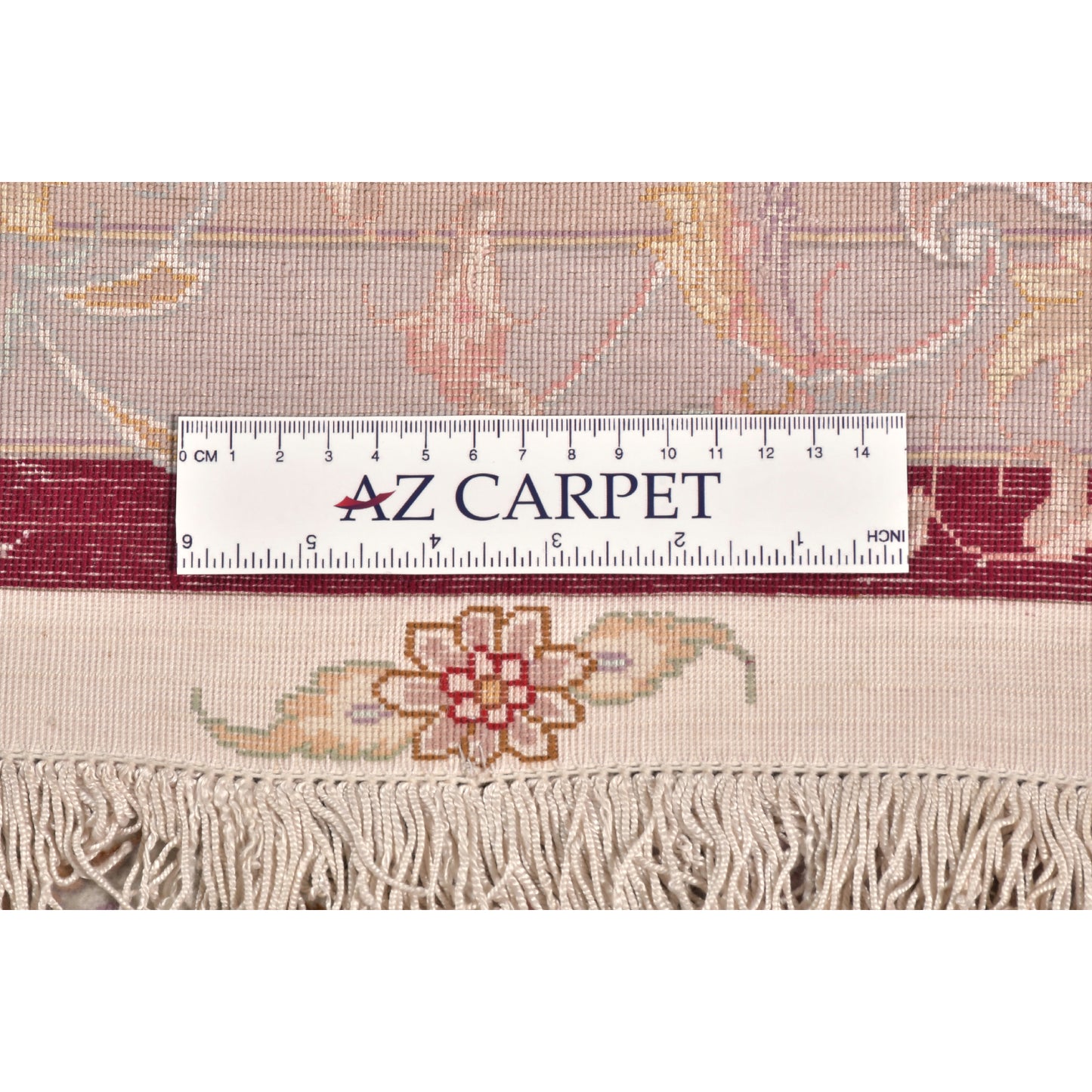 Tappeto Tabriz 60 Raj Trama seta 314 X 198 cm