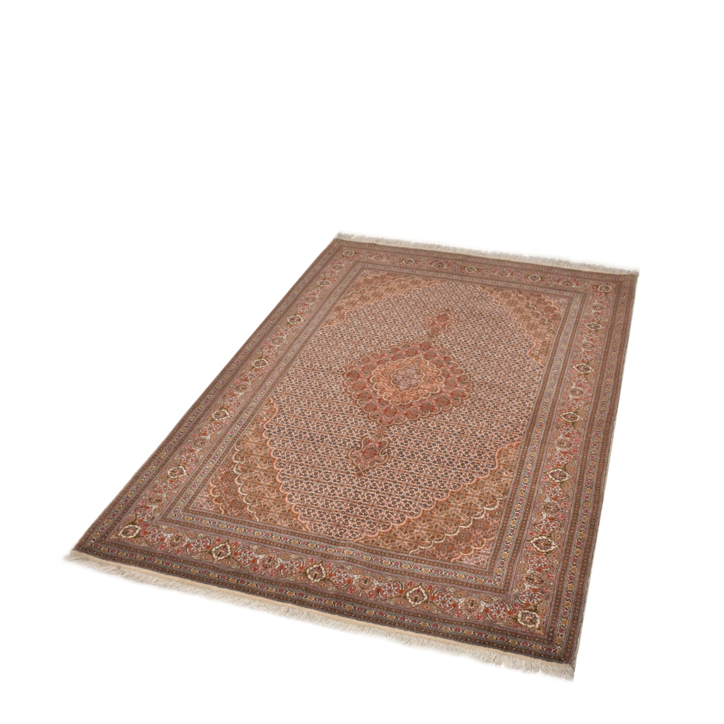Tappeto Tabriz 50 Raj Disegno Mahi 220 X 151 cm