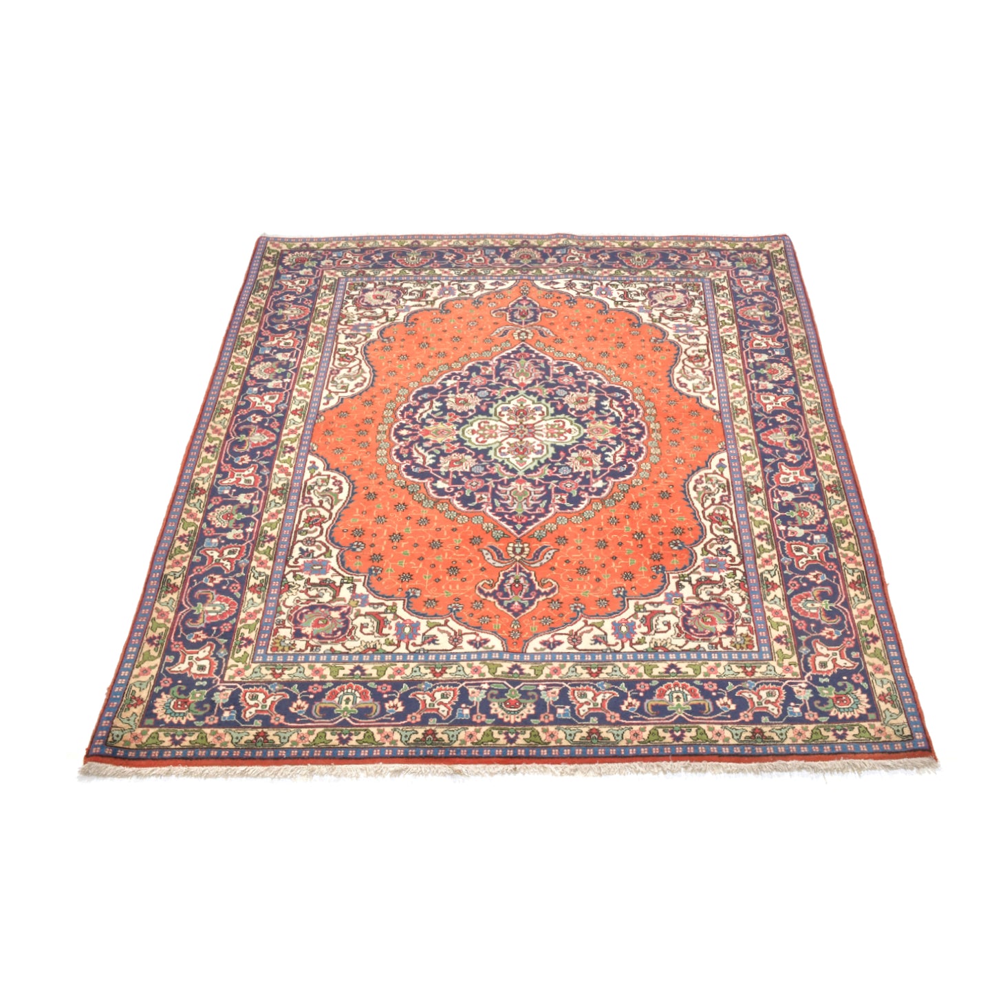 Tappeto Tabriz 40 Raj 186 X 139 cm