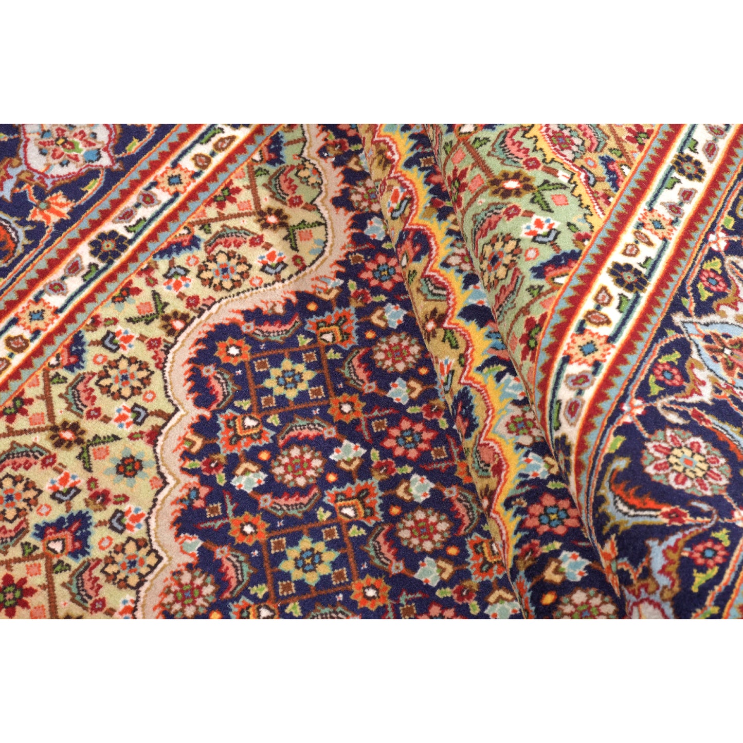 Tappeto Tabriz 40 Disegno Mahi 195 x 146 cm