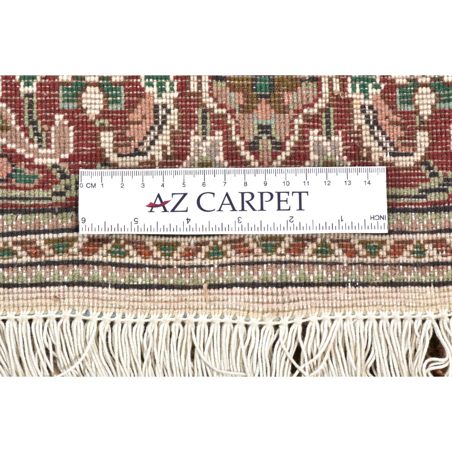 Tappeto Tabriz 40 Raj Disegno Mahi 195 x 151 cm