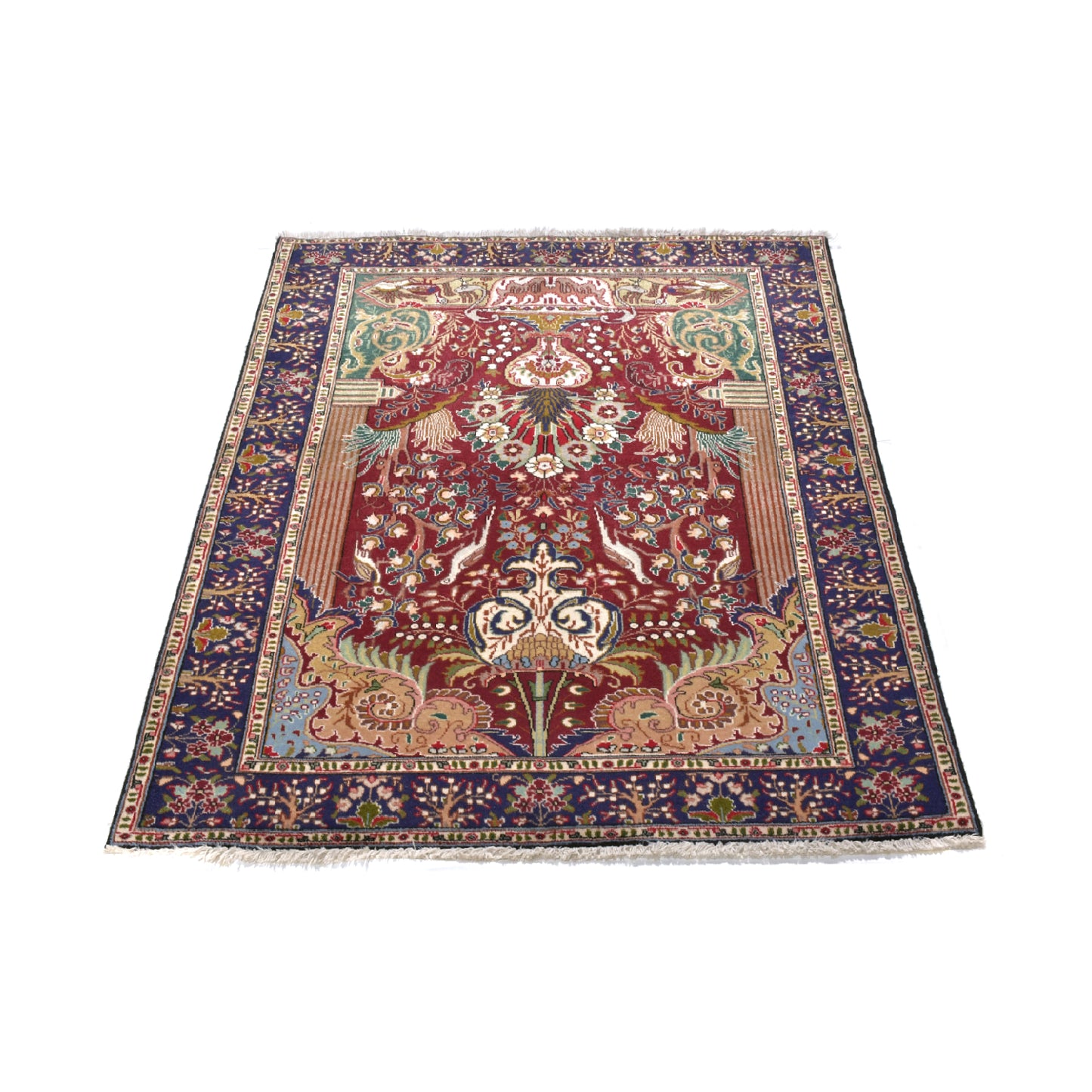 Tappeto Tabriz 40 Raj 149 X 105 cm