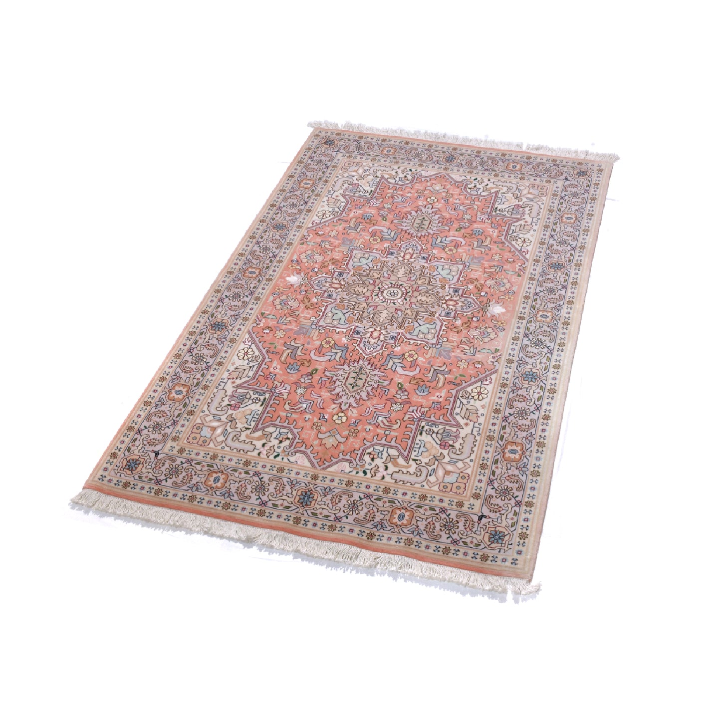 Tappeto Tabriz 50 Raj Disegno Heriz 158 x 105 cm