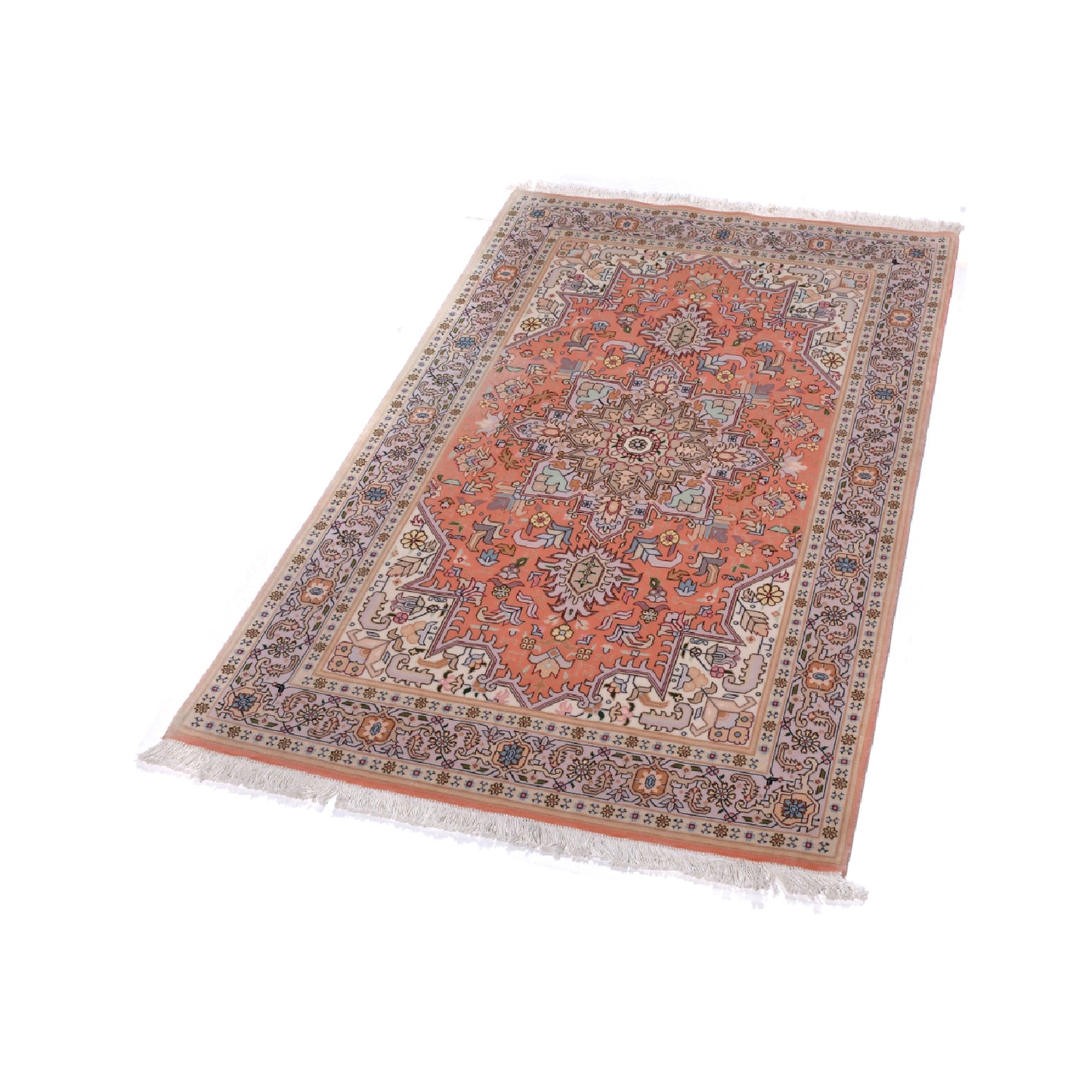 Tappeto Tabriz 50 Raj Disegno Heriz 158 x 105 cm