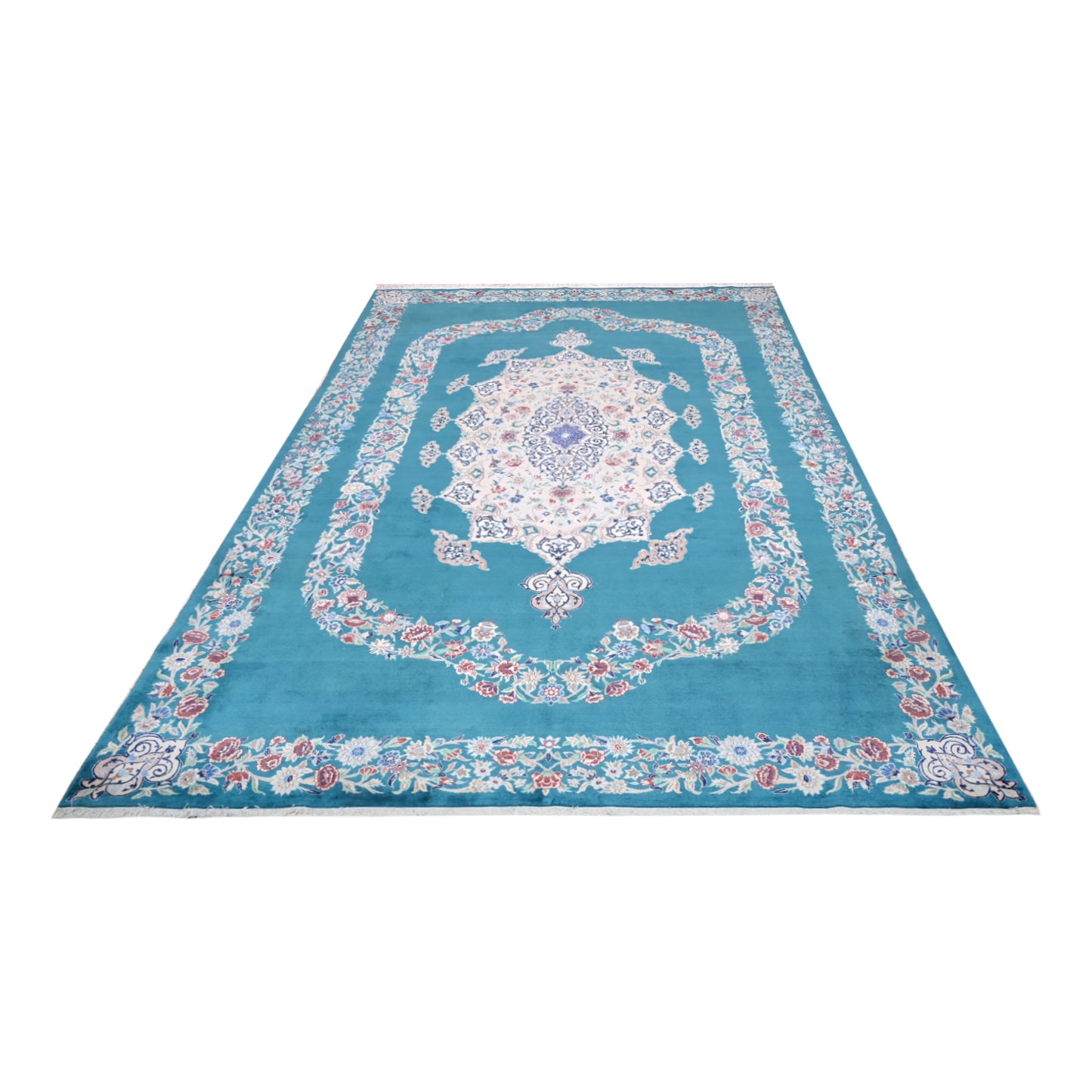 Tappeto Tabriz 50 Raj 370 X 234 cm