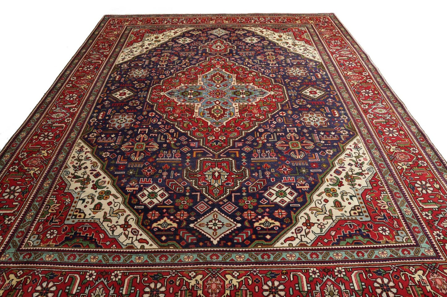 Tappeto Tabriz 30 Raj 352 X 253 CM