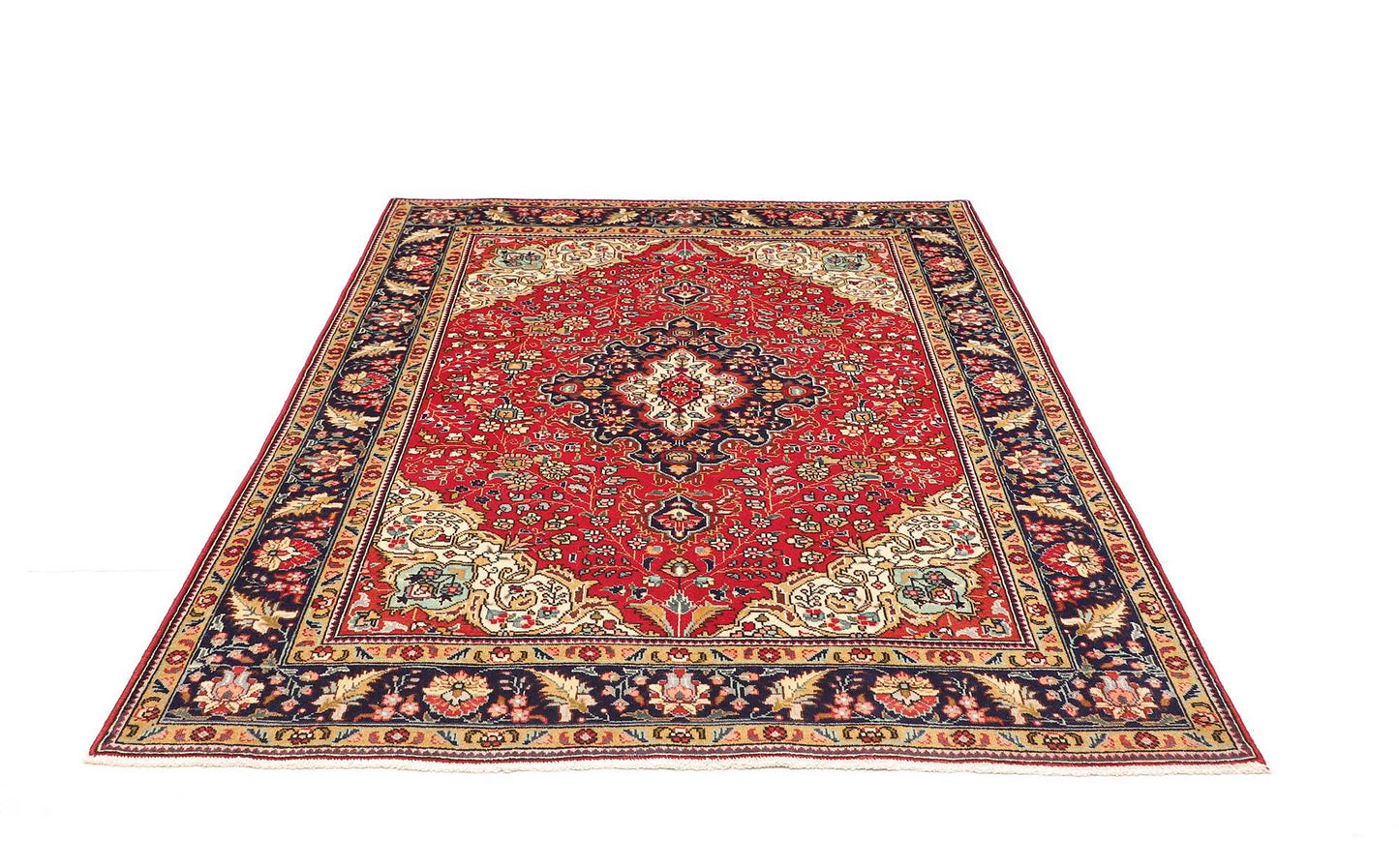Tappeto Tabriz 30 Raj 208 X 158 CM