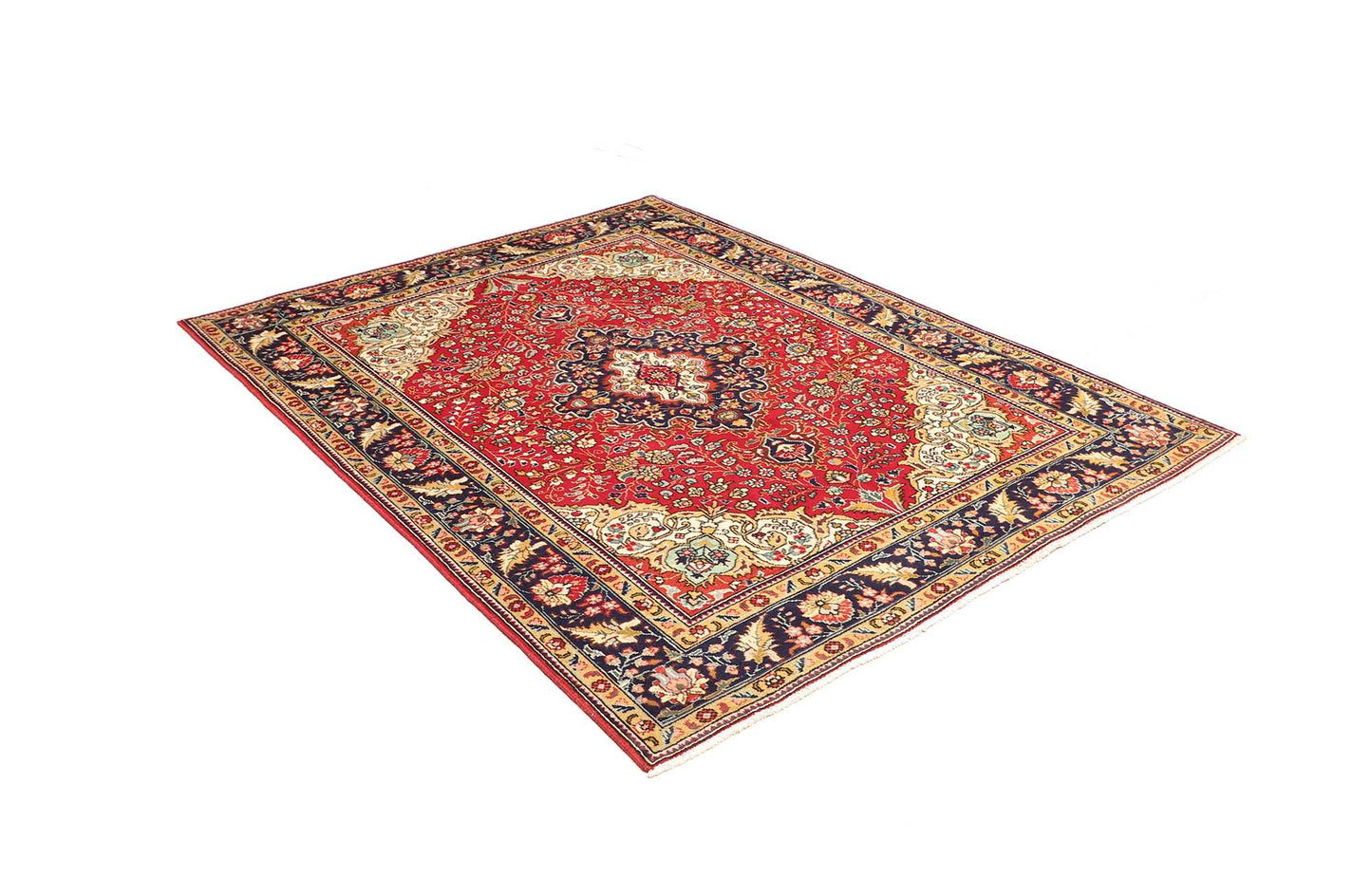 Tappeto Tabriz 30 Raj 208 X 158 CM