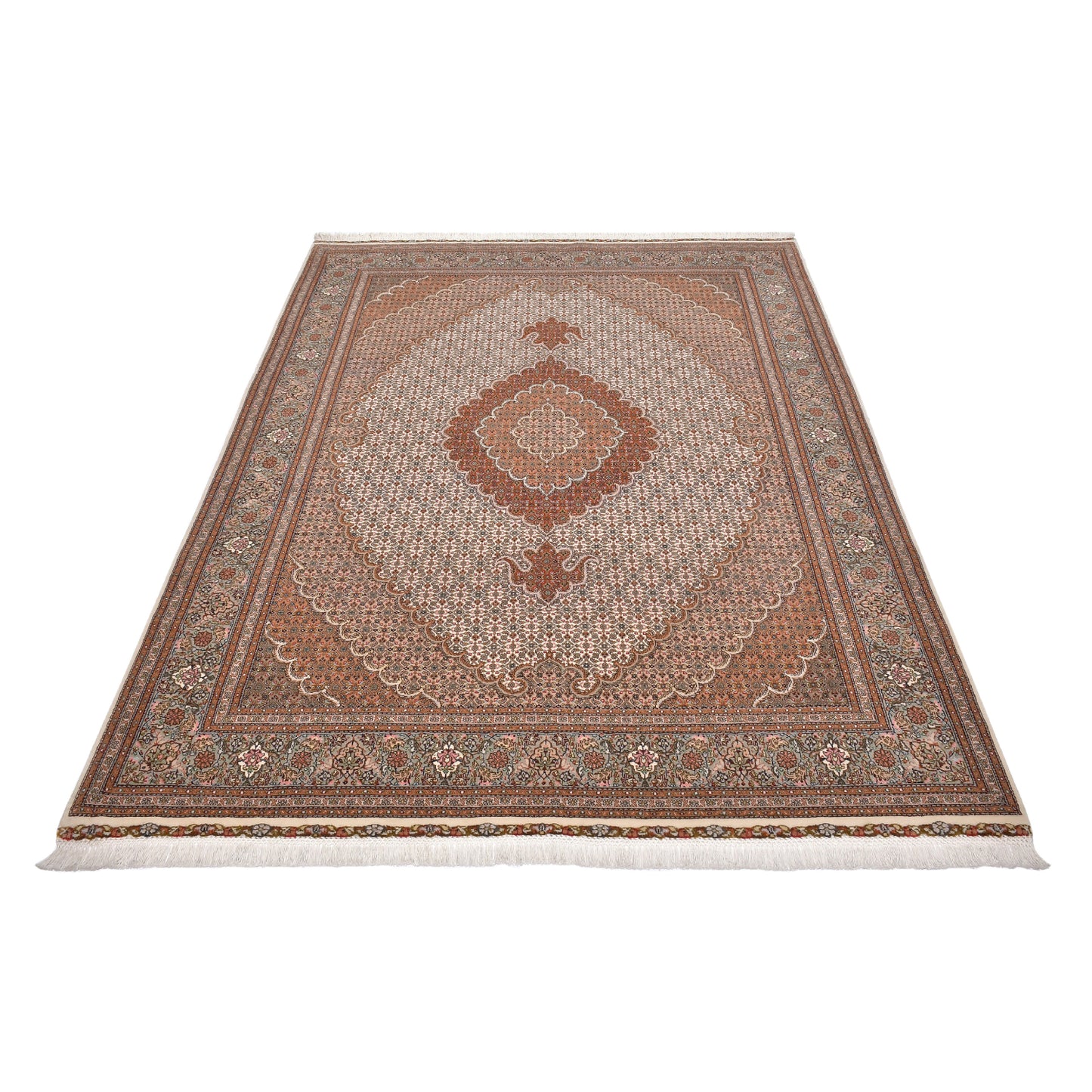 Tappeto Tabriz 50 Disegno Mahi 252 x 172 cm