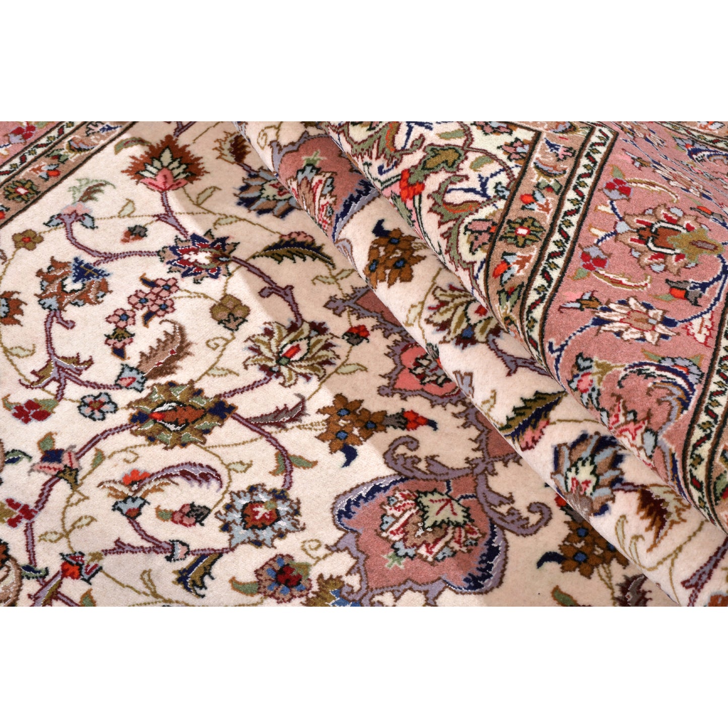 Tappeto Tabriz 40 Raj 208 X 158 cm
