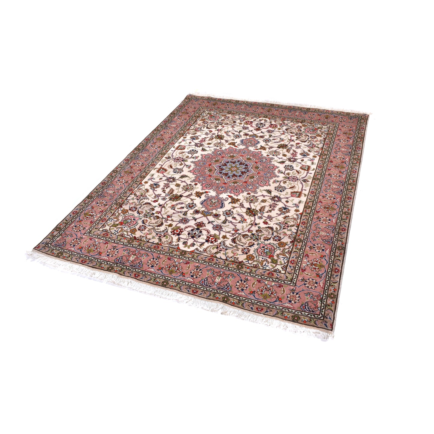 Tappeto Tabriz 40 Raj 208 X 158 cm