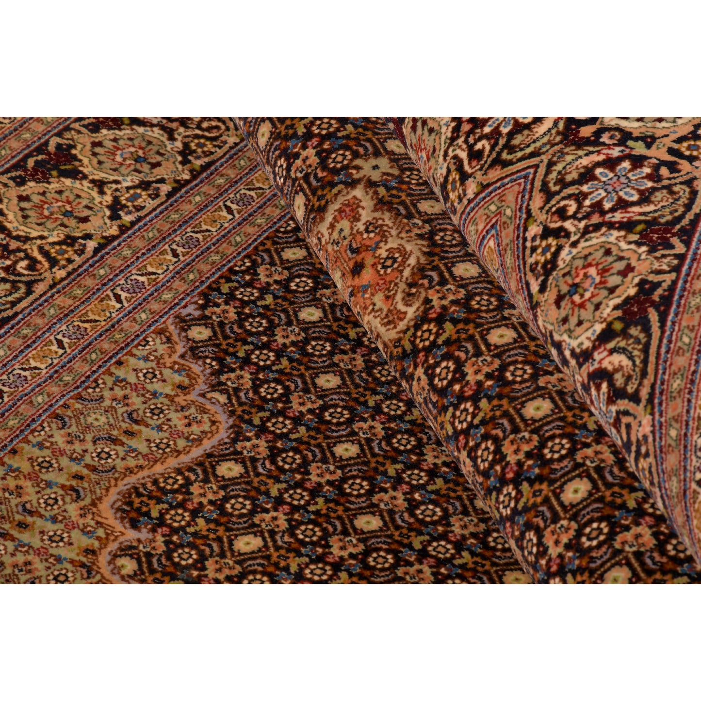 Tappeto Tabriz 50 Raj 198 X 155 cm