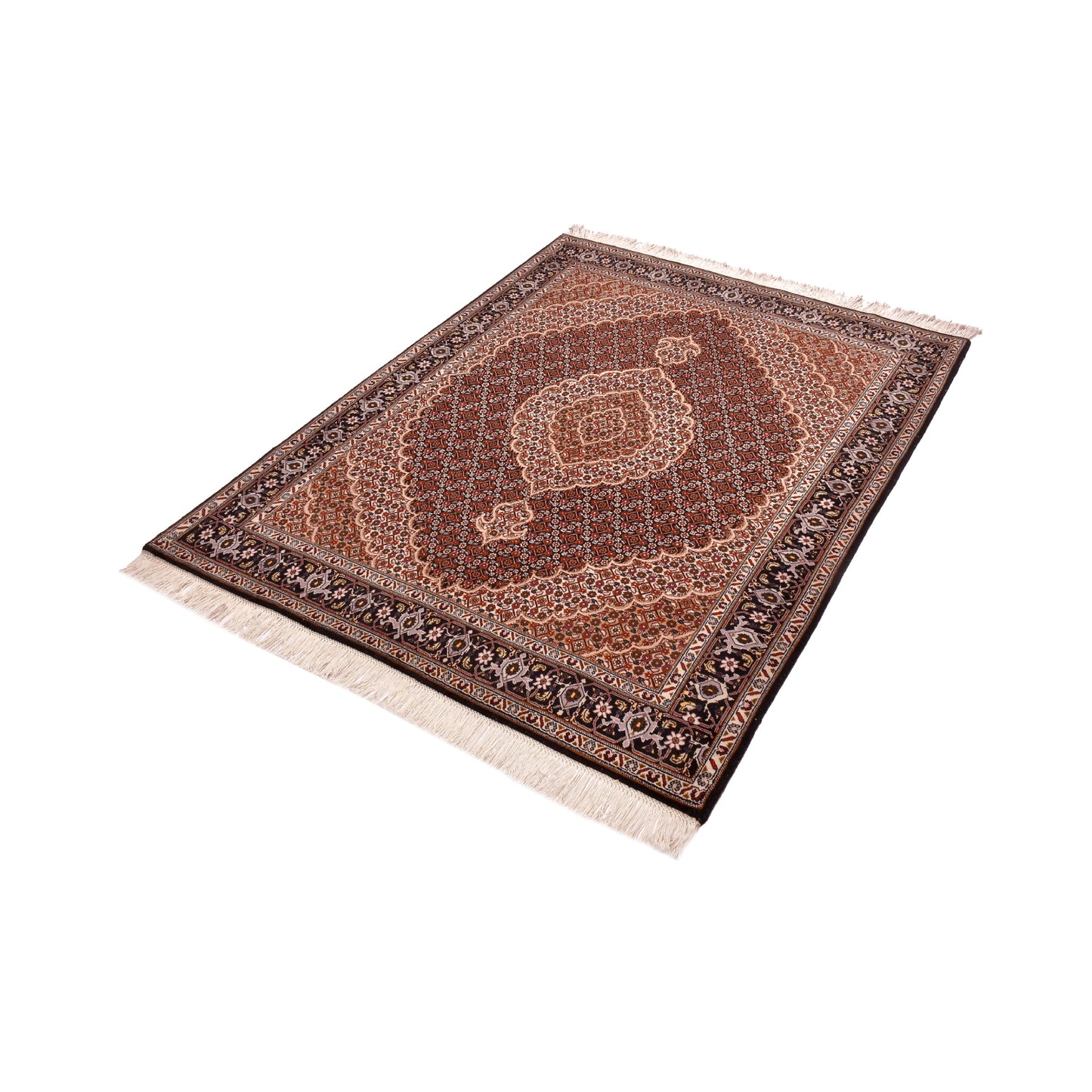 Tappeto Tabriz 40 Raj disegno Mahi 202 X 154 cm