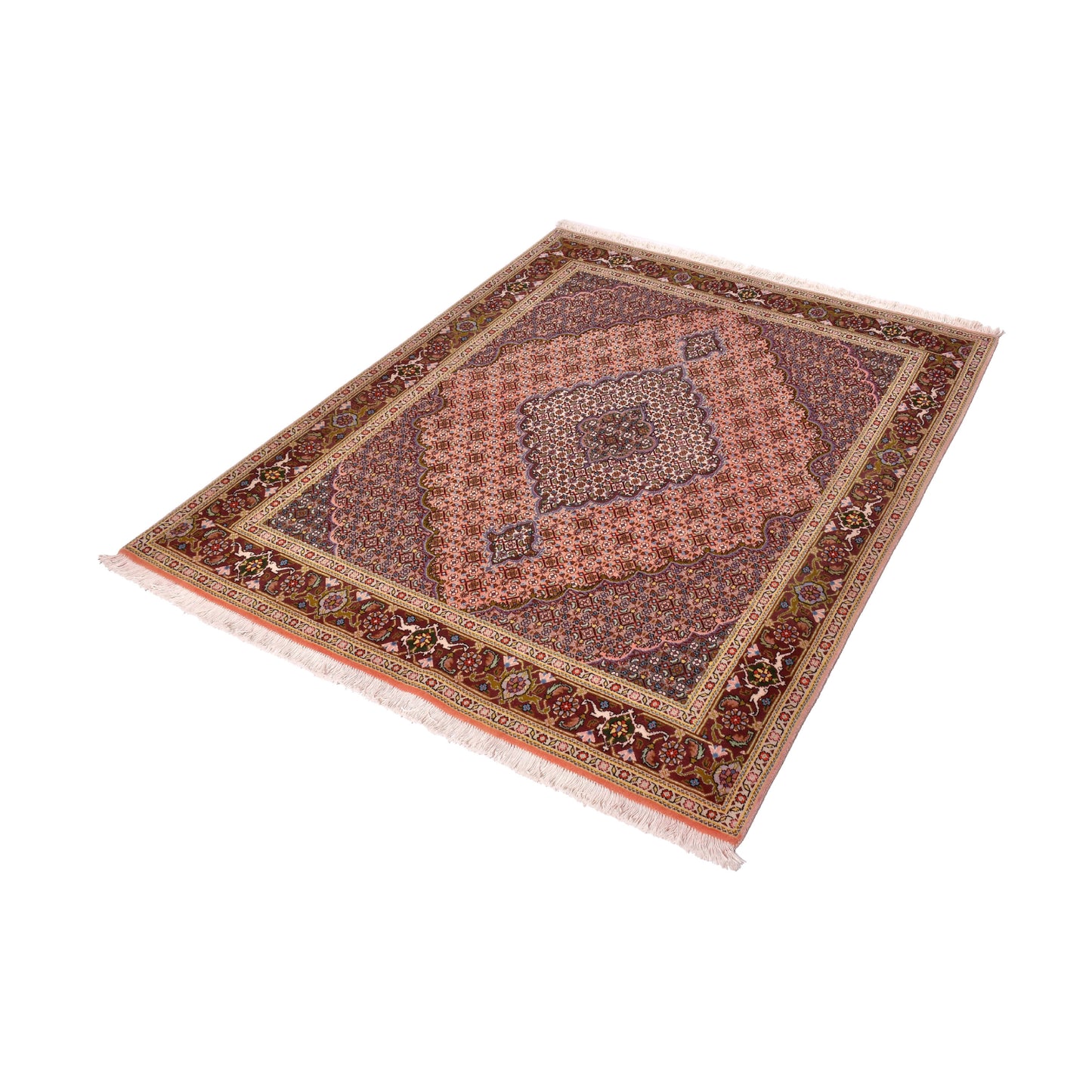 Tappeto Tabriz 40 Raj 202 X 153 cm