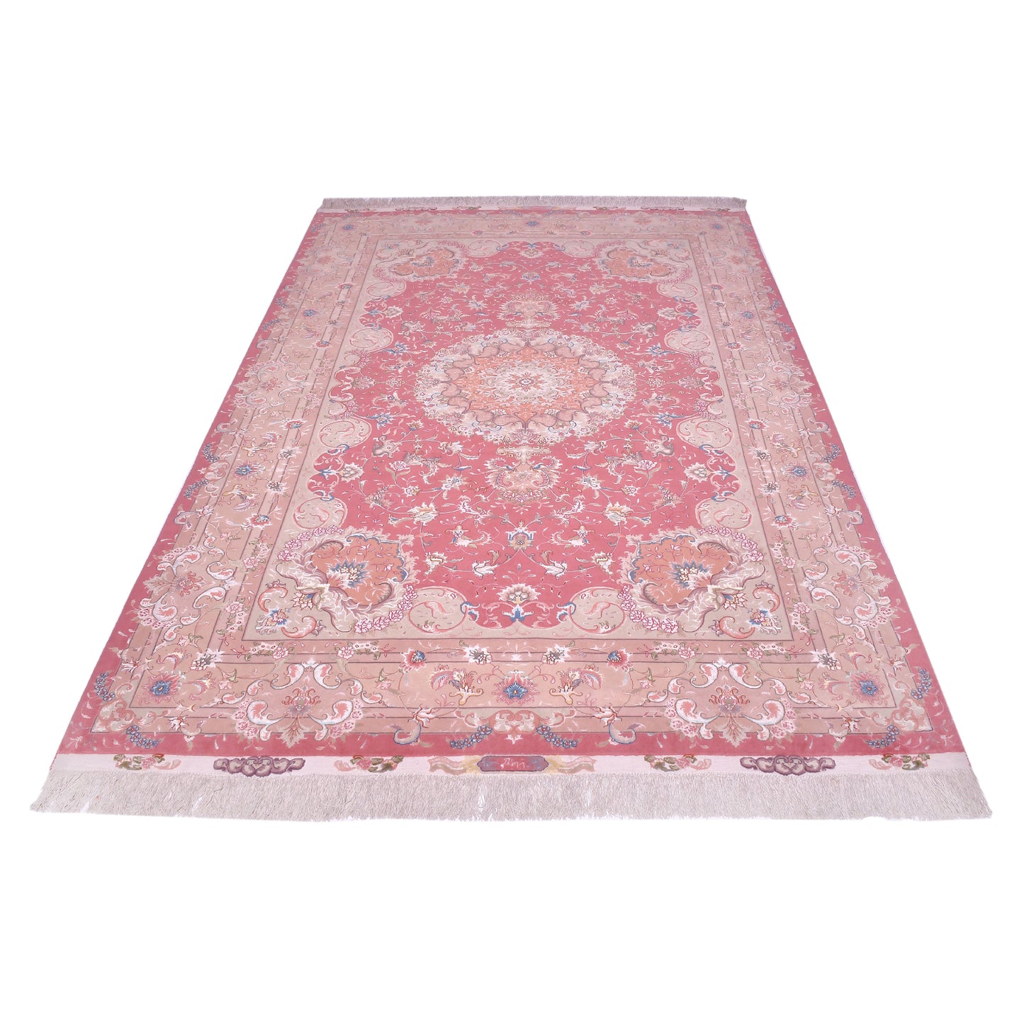 Tappeto Tabriz 60 trama seta 307 x 198 cm