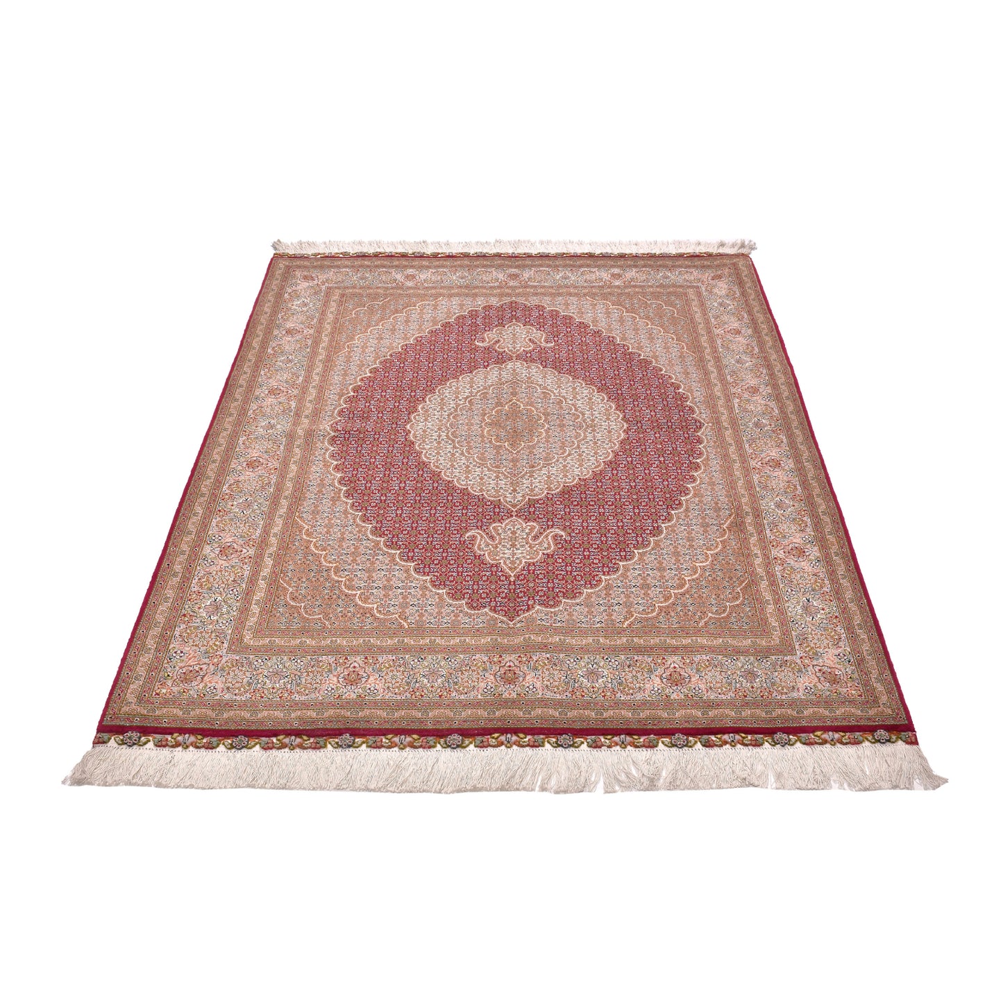Tappeto Tabriz 50 Raj Disegno Mahi 210 X 154 cm