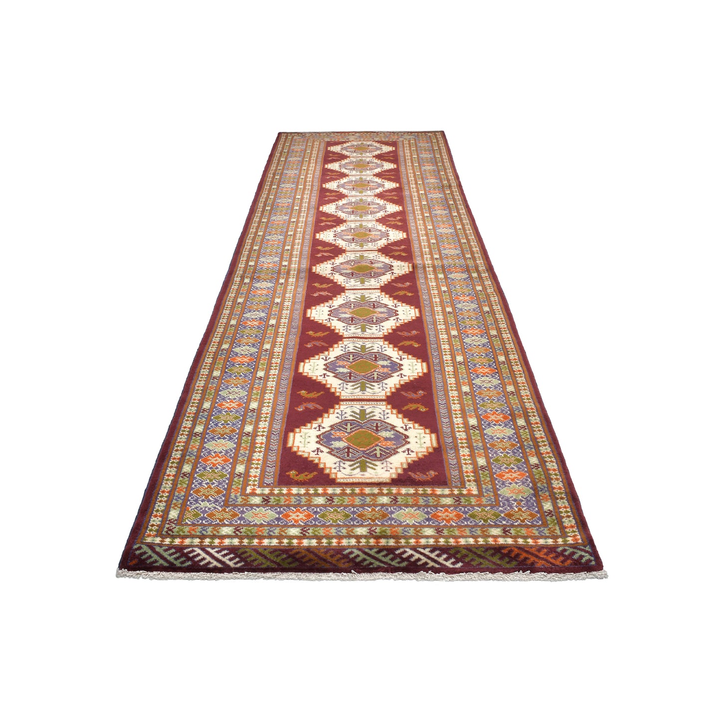 Tappeto Turkeman 368 X 109 cm