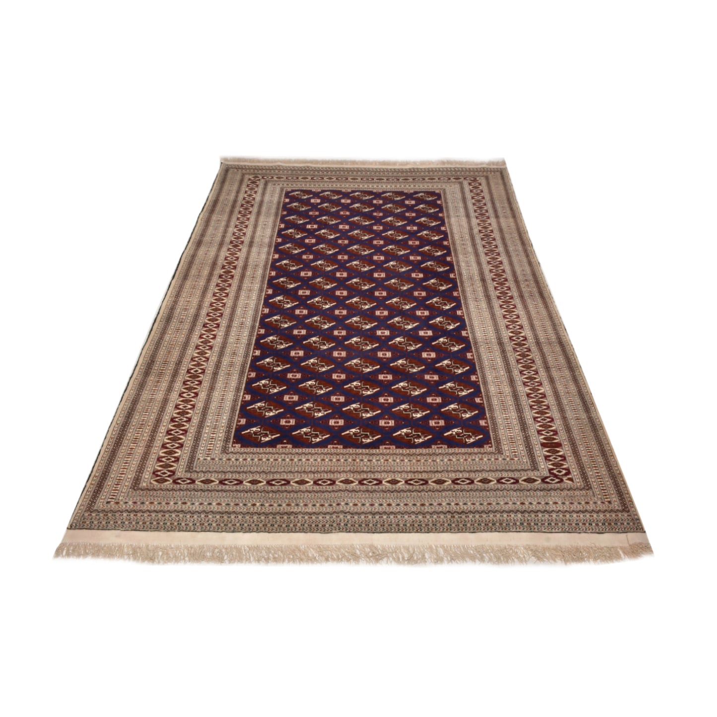 Tappeto Turkeman Trama Seta 290 x 194 cm
