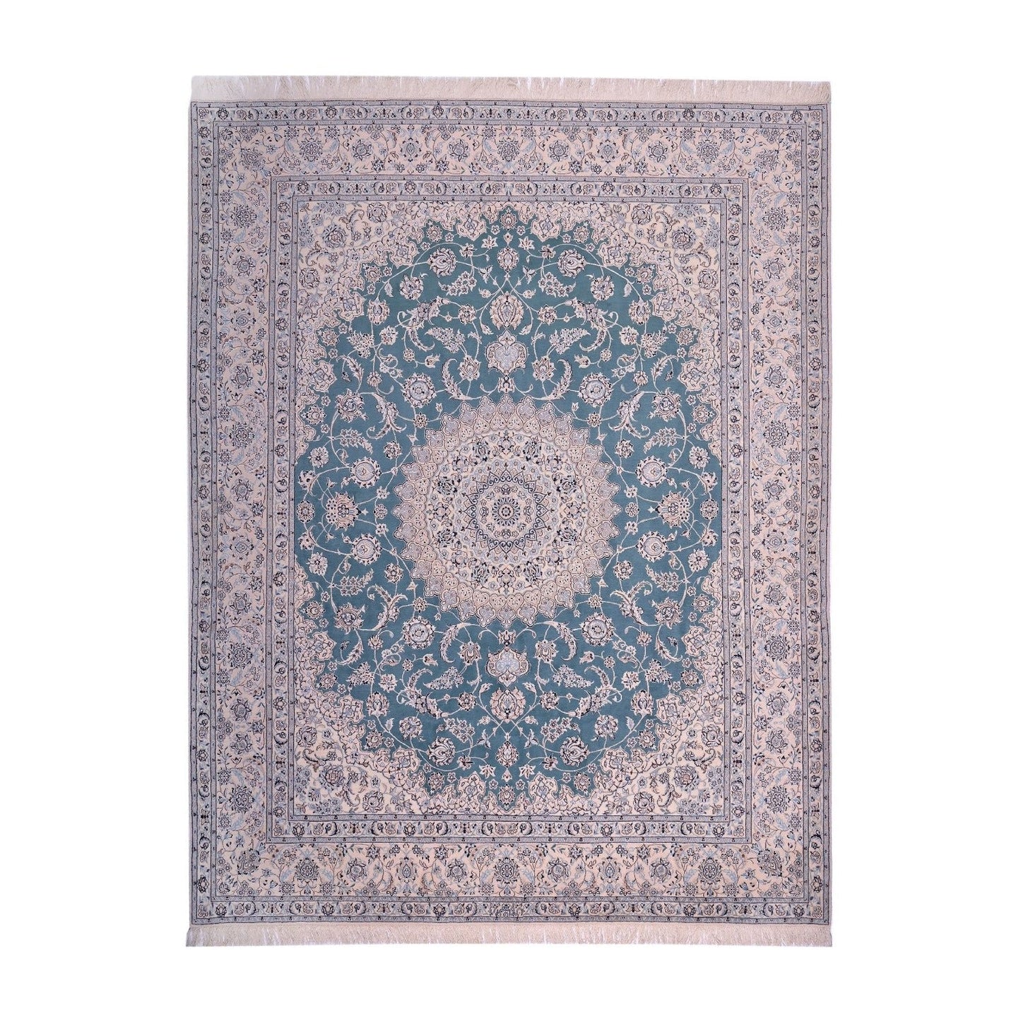 Tappeto Nain 6 Fili Firmato Habibian 272 x 210 cm