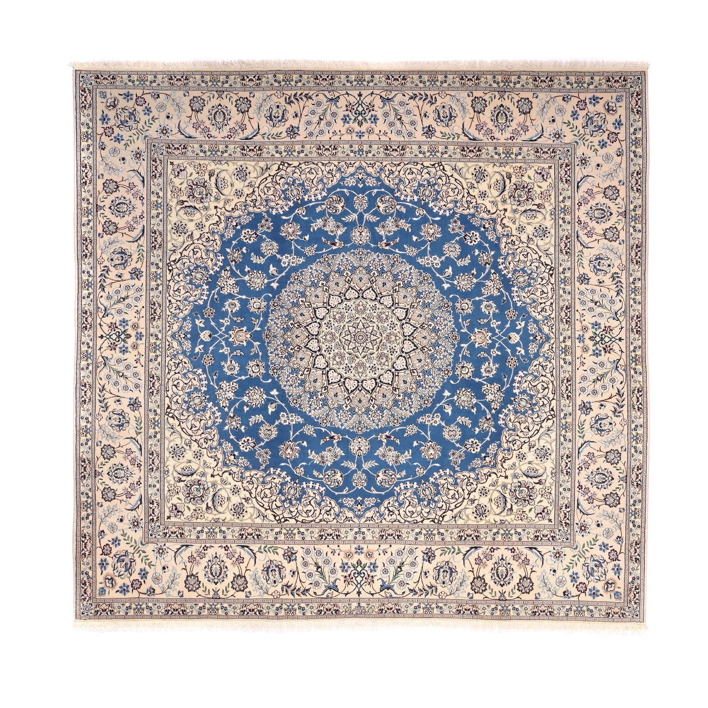 Tappeto Nain 6 Fili Firmato Habibian 199 x 205 cm