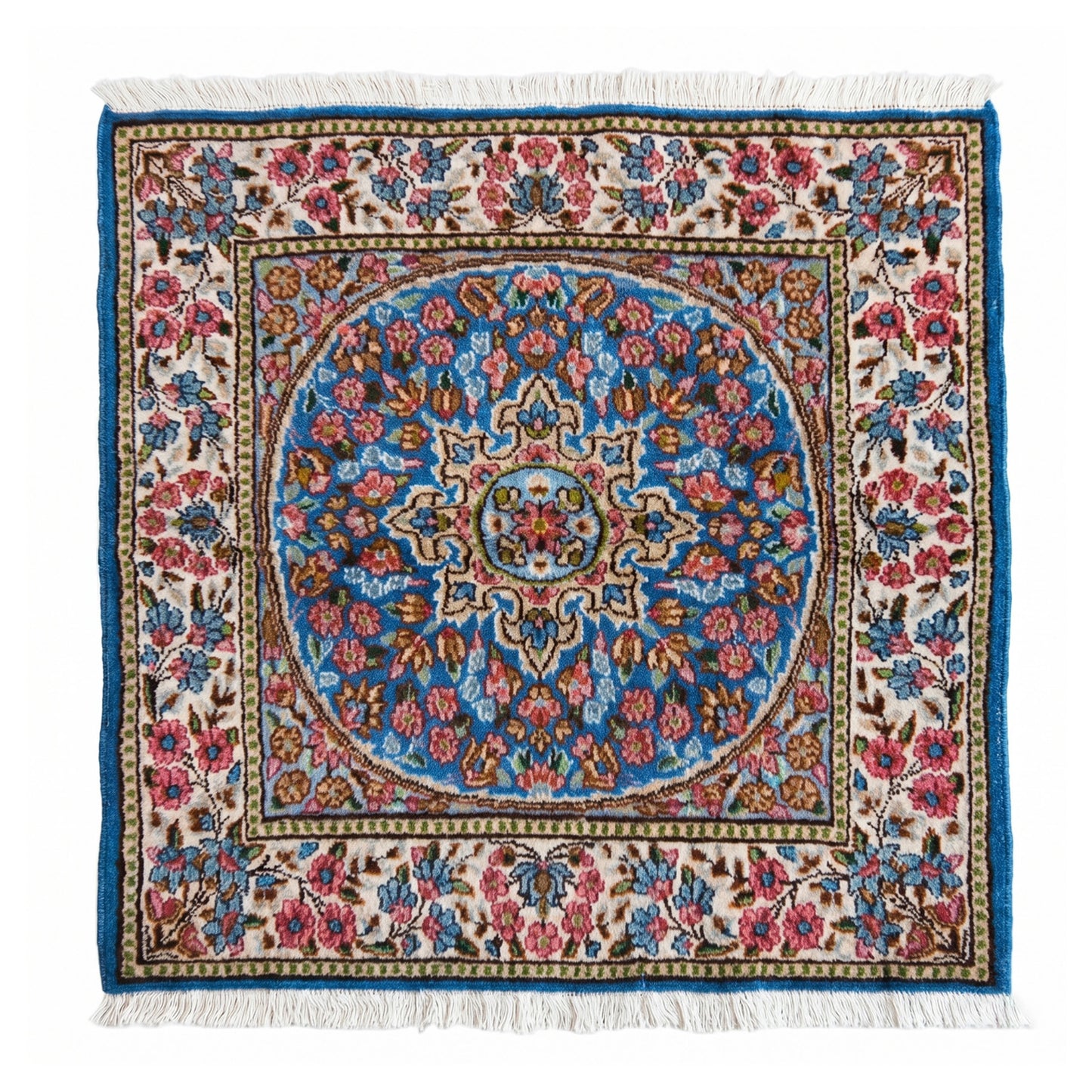 Tappeto Kerman 94 x 98 Cm Patina