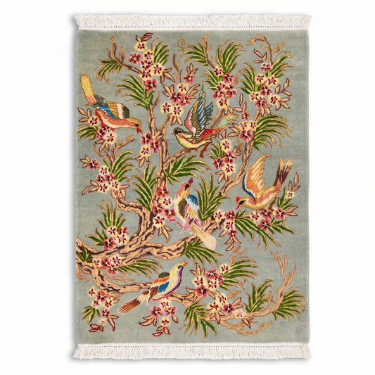 Tappeto Tabriz 50 Raj 100 x 74 Cm Patina
