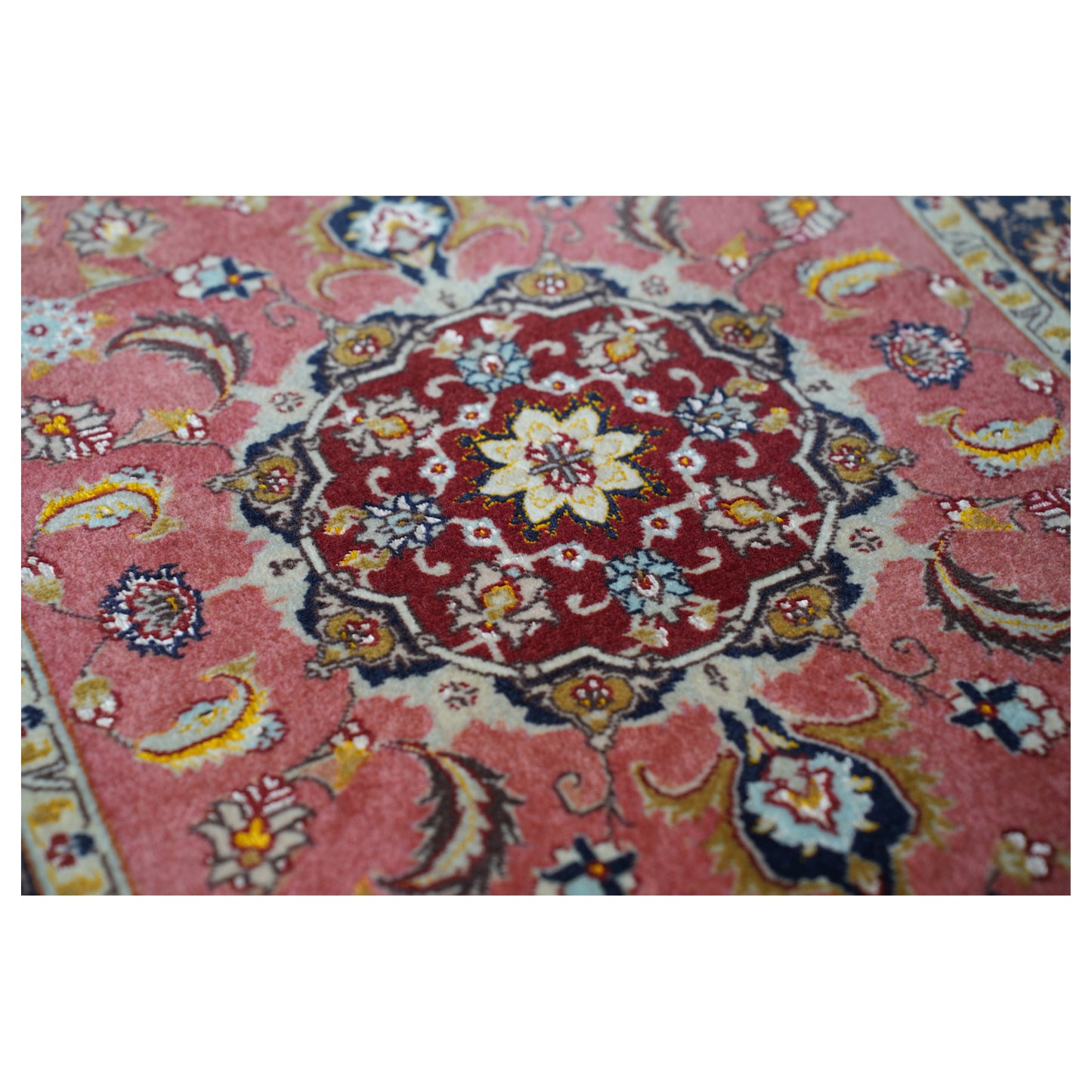 Tappeto Tabriz 50 Raj 94 x 61 Cm Patina