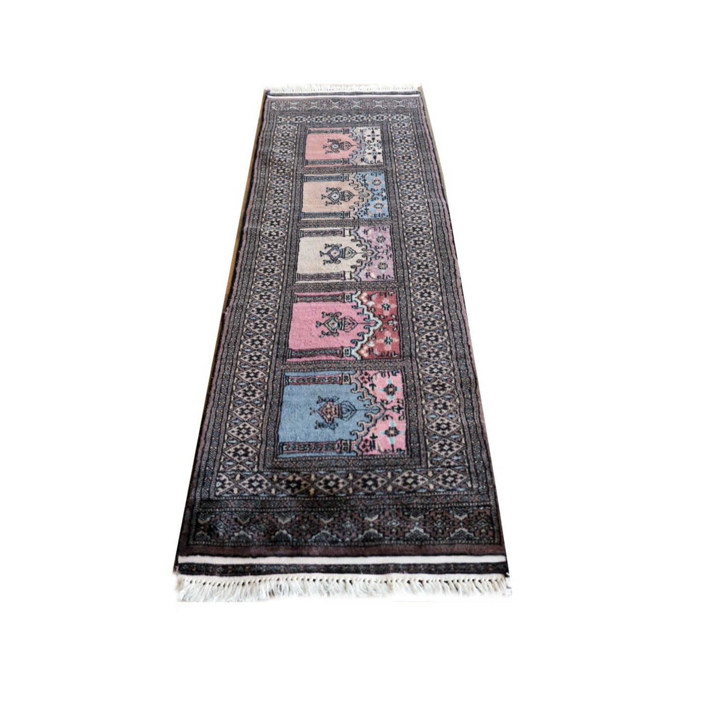 Tappeto Bukara Kashmir 178 X 61 Cm Patina