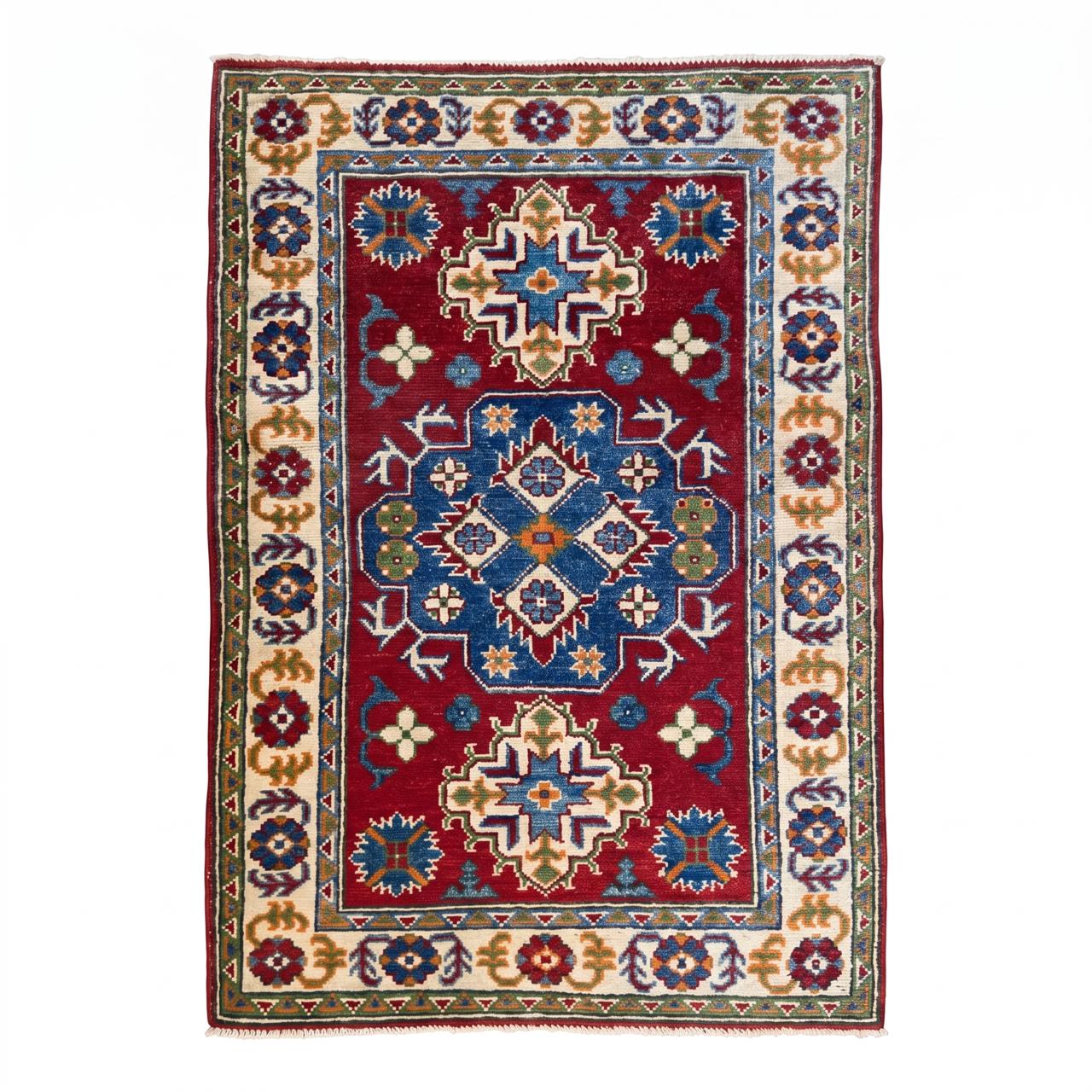 Tappeto Kazak 125 X 80 Cm