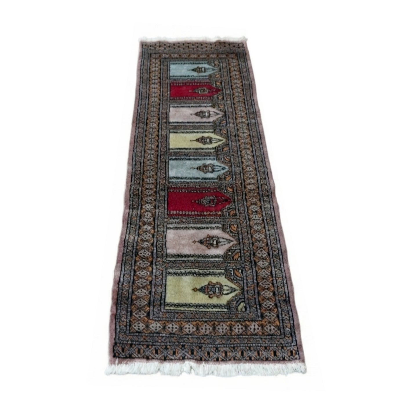 Tappeto Bukara Kashmir 169 x 67 Cm Patina