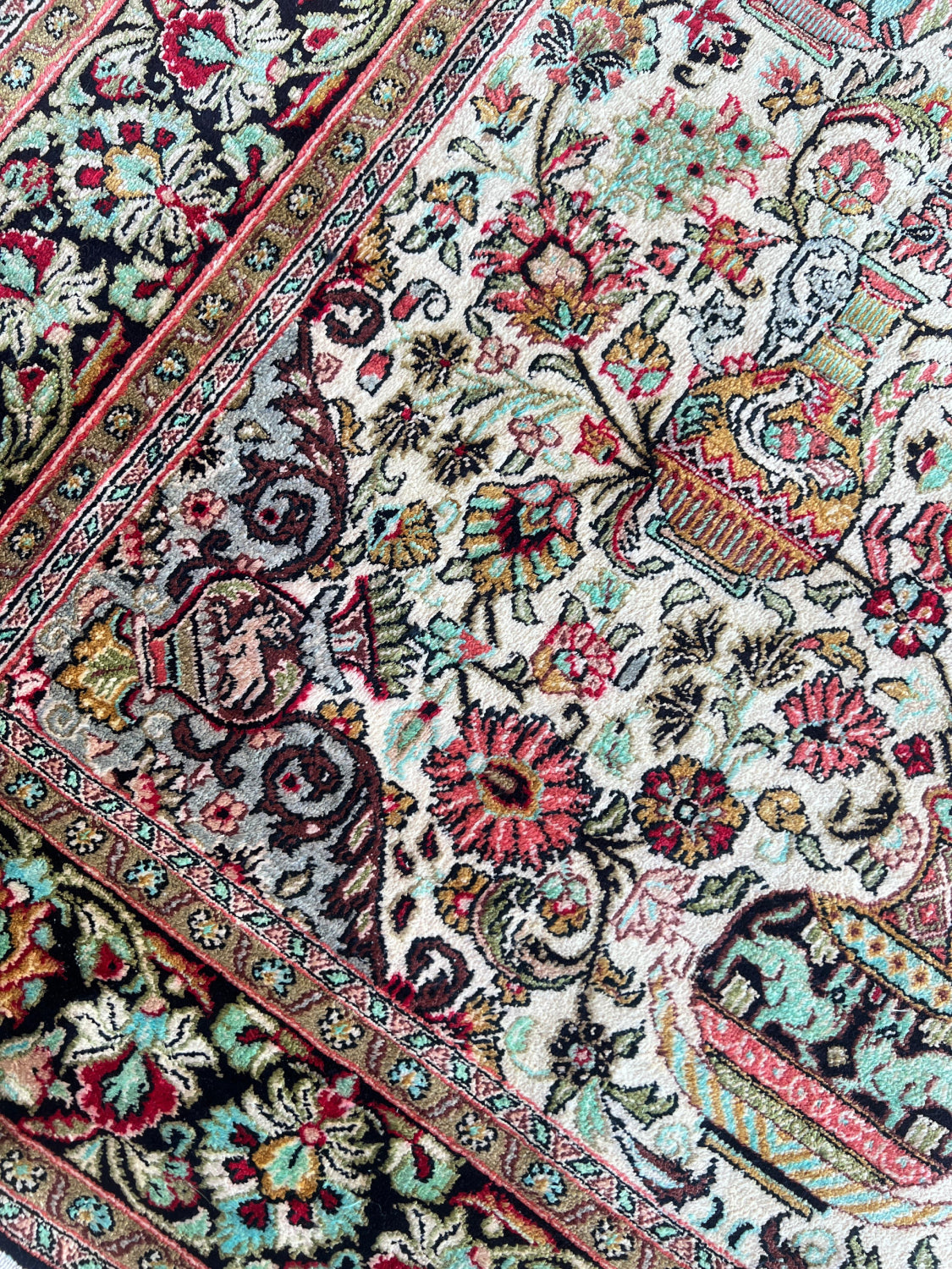 Tappeto Qum Seta 157 x 109 Cm