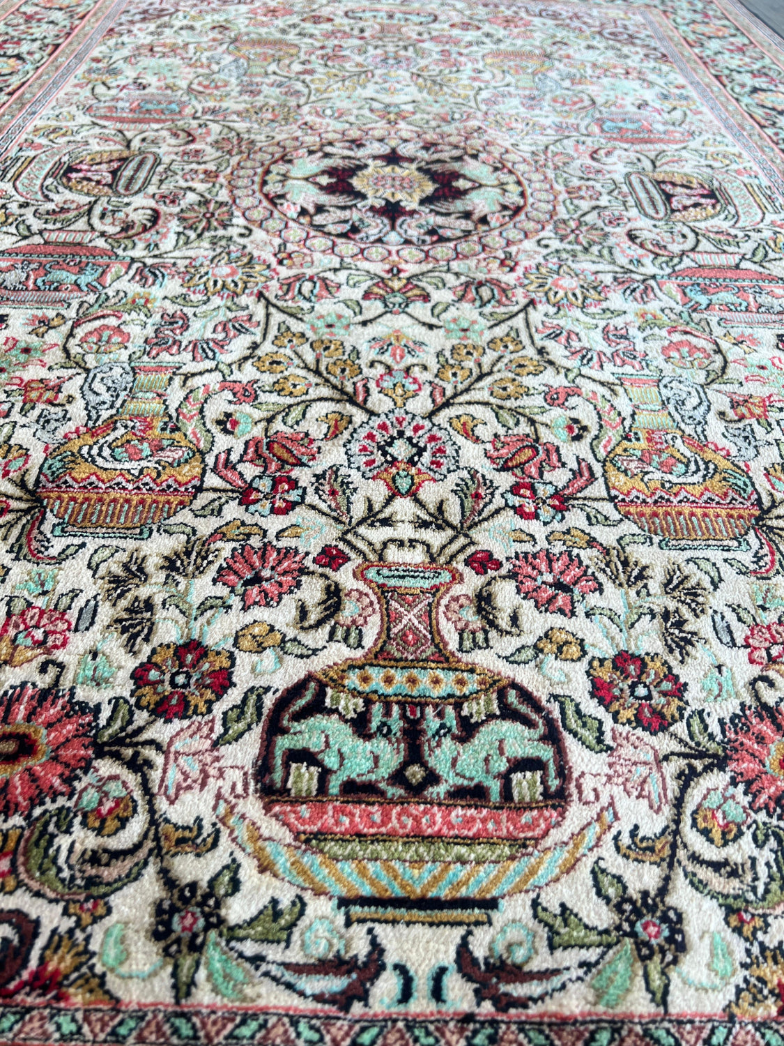 Tappeto Qum Seta 157 x 109 Cm