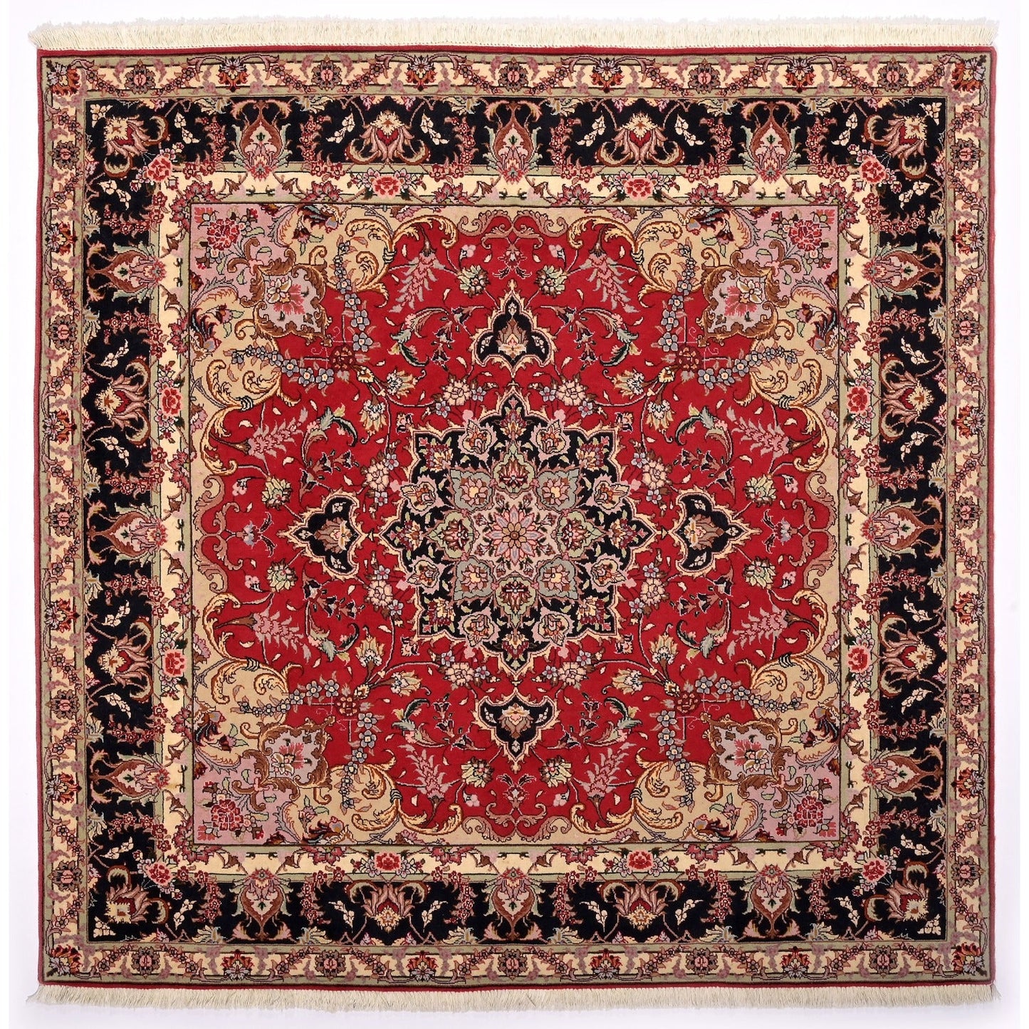 Tappeto Tabriz 50 Raj 156 x 151 cm
