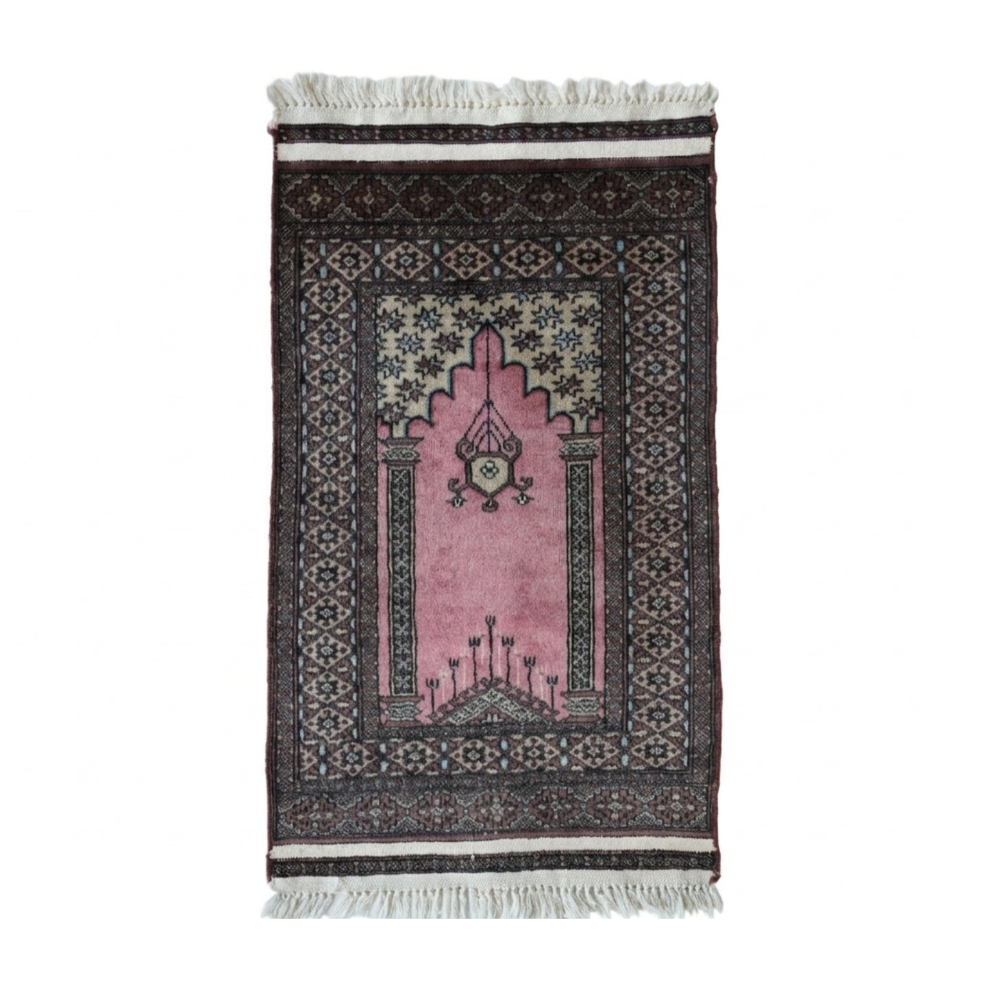 Tappeto Bukara Kashmir 95 x 63 Cm Patina
