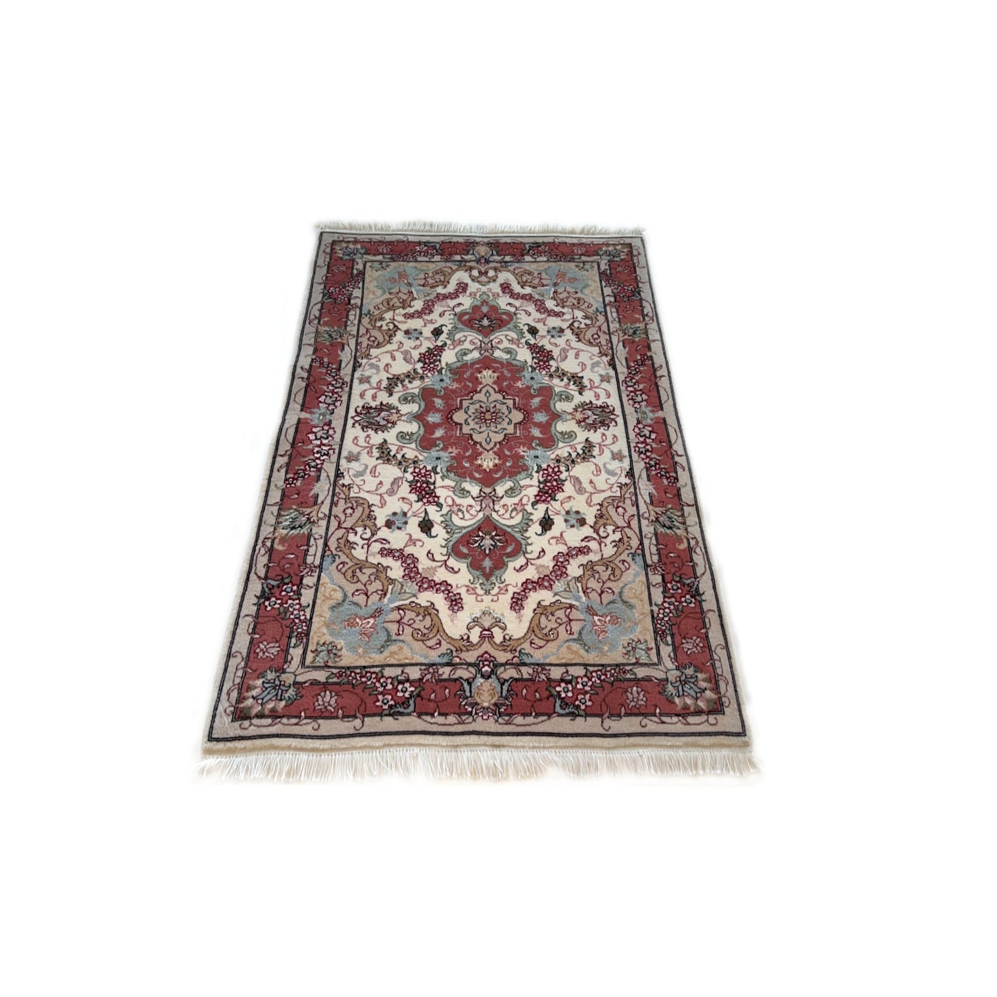 Tappeto Tabriz 50 Raj 110 X 77 cm Patina