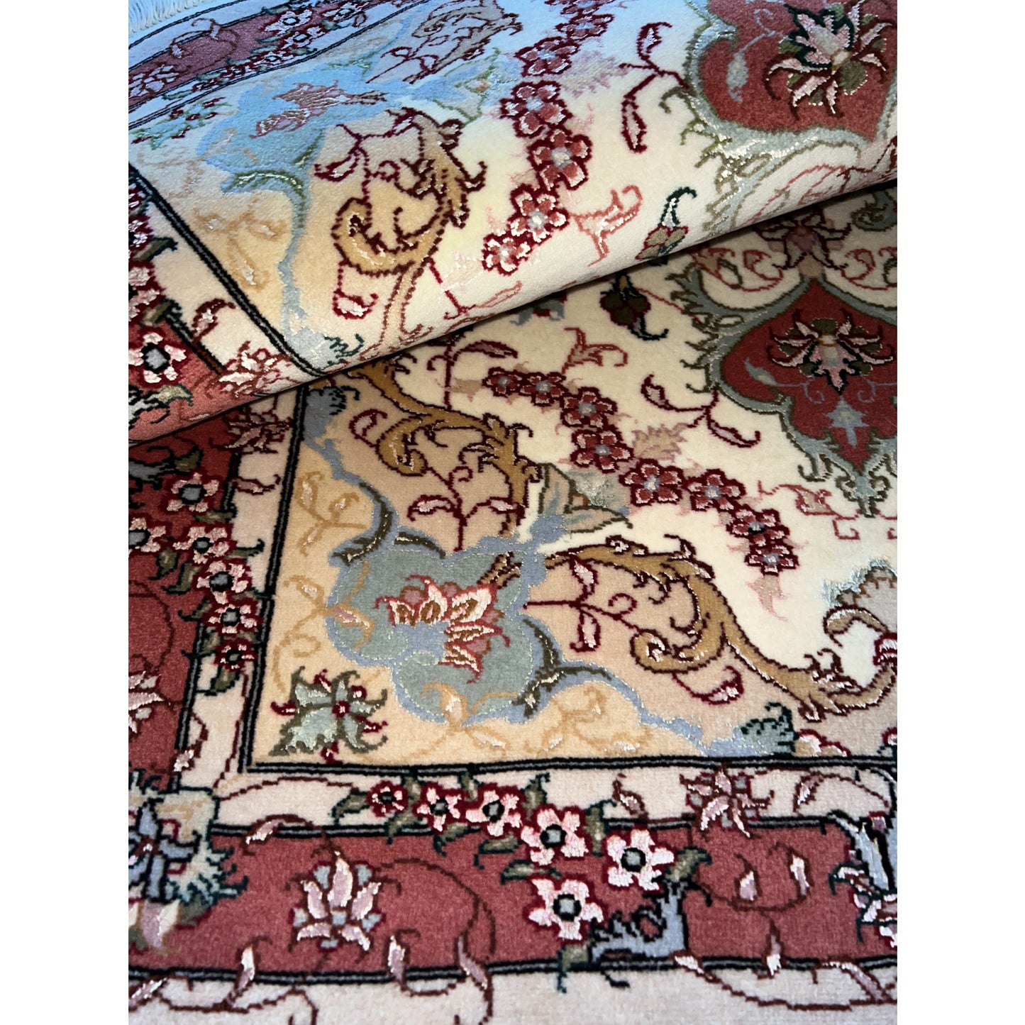 Tappeto Tabriz 50 Raj 110 X 77 cm Patina